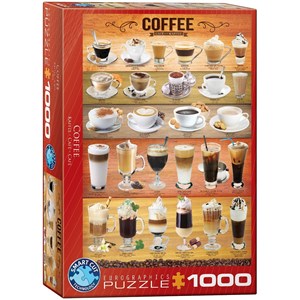 Eurographics (6000-0589) - "Kaffee" - 1000 Teile Puzzle