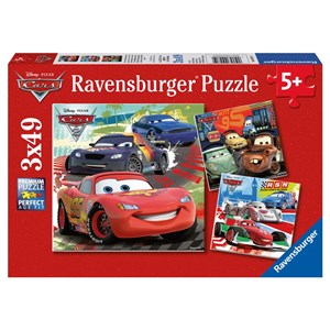 Ravensburger (09281) - "Cars 2: Weltweiter Rennspaß" - 49 Teile Puzzle