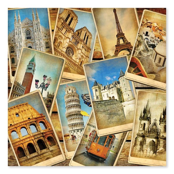 Melissa and Doug (9097) - "Postcards from Europe" - 1000 Teile Puzzle