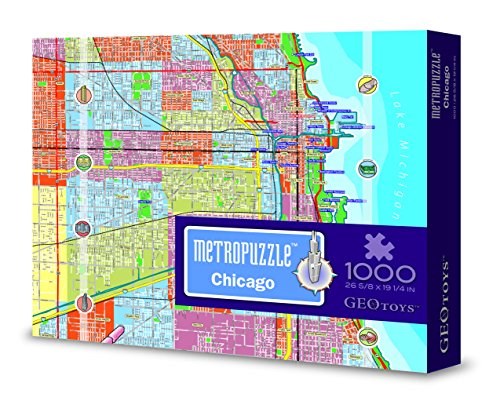 Geo Toys (GEO 212) - "Chicago Mypuzzle" - 1000 Teile Puzzle