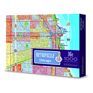 Geo Toys (GEO 212) - "Chicago Mypuzzle" - 1000 Teile Puzzle