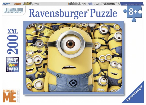 Ravensburger (12836) - "Die Minions sind los" - 200 Teile Puzzle