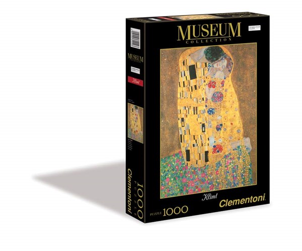 Clementoni (31442) - Gustav Klimt: "Der Kuss" - 1000 Teile Puzzle