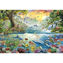 Buffalo Games (2068) - Adrian Chesterman: "Tropical Harmony" - 2000 Teile Puzzle