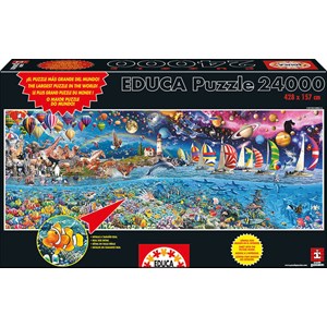 Educa (13434) - Royce B. McClure: "Das Leben" - 24000 Teile Puzzle