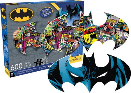 Aquarius (75003) - "Batman - Two Sided Puzzle" - 600 Teile Puzzle
