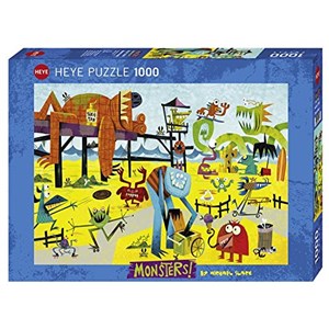 Heye (29798) - Michael Slack: "Der Monsterstrand" - 1000 Teile Puzzle