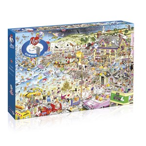 Gibsons (G7038) - Mike Jupp: "Ich liebe den Sommer" - 1000 Teile Puzzle