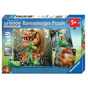 Ravensburger (09410) - "Arlo und Spot auf Abenteuerreise" - 49 Teile Puzzle