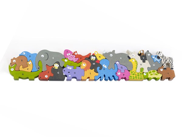 Begin Again (I1305) - "Jumbo Animal Parade A-Z Puzzle" - 26 Teile Puzzle