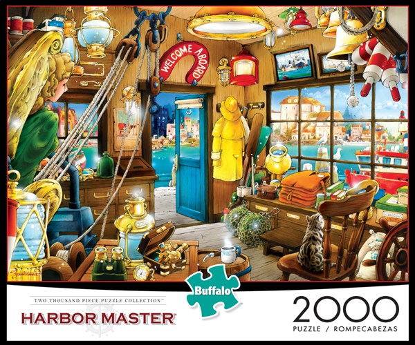 Buffalo Games (2045) - "Harbor Master" - 2000 Teile Puzzle