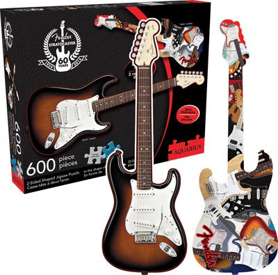 Aquarius (75006) - "Fender Stratocaster" - 600 Teile Puzzle