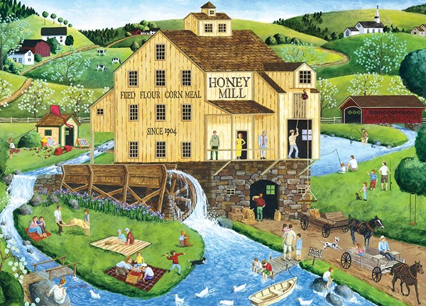 MasterPieces (71731) - Art Poulin: "Honey Mill" - 1000 Teile Puzzle