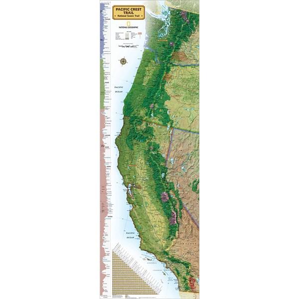 New York Puzzle Co (NPZNG1709) - "Pacific Crest Trail" - 750 Teile Puzzle