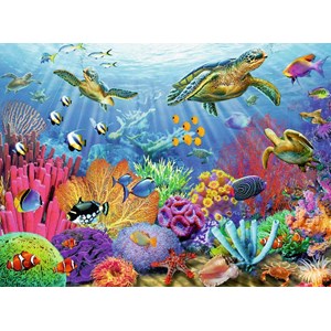Ravensburger (14661) - Adrian Chesterman: "Tropical Waters" - 500 Teile Puzzle