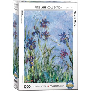 Eurographics (6000-2034) - Claude Monet: "Iris" - 1000 Teile Puzzle