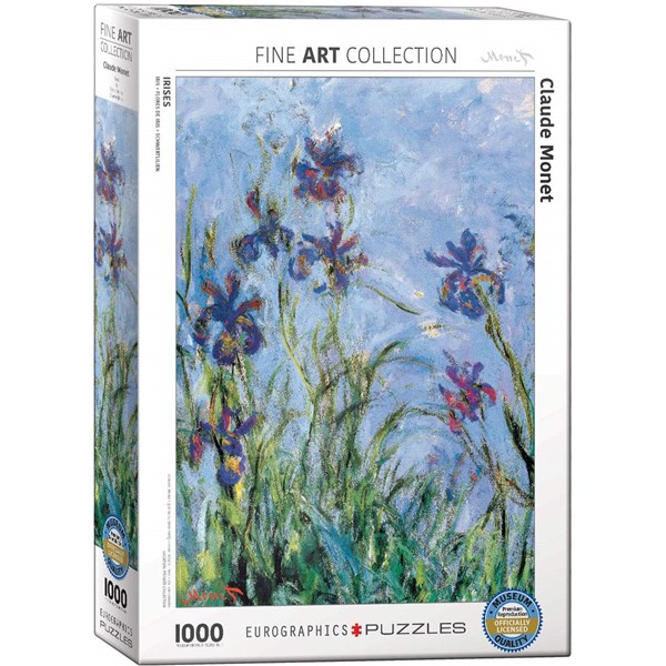 Eurographics (6000-2034) - Claude Monet: "Iris" - 1000 Teile Puzzle