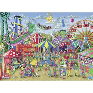 Ravensburger (13231) - "Fun at the Carnival" - 300 Teile Puzzle