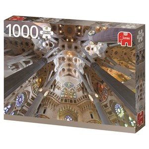 Jumbo (18567) - "Sagrada Familia, Barcelona" - 1000 Teile Puzzle
