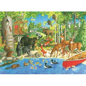 Ravensburger (12740) - "Waldfreunde" - 200 Teile Puzzle
