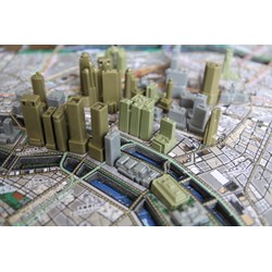 4D Cityscape (40038) - "Osaka, Japan" - 1290 Teile Puzzle