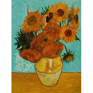 Piatnik (561740) - Vincent van Gogh: "Sonnenblumen" - 1000 Teile Puzzle