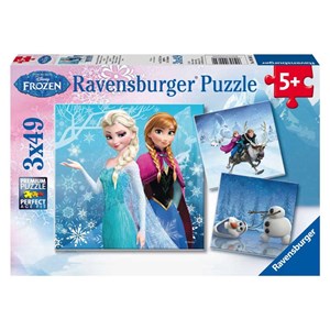 Ravensburger (09264) - "Abenteuer im Winterland" - 49 Teile Puzzle