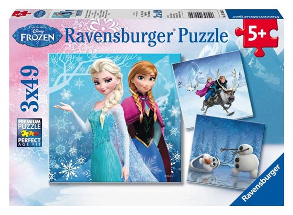 Ravensburger (09264) - "Abenteuer im Winterland" - 49 Teile Puzzle