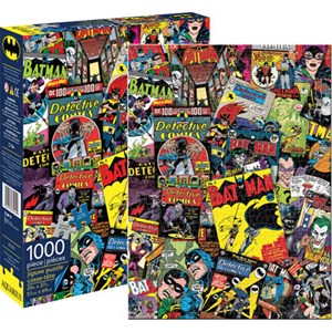 Aquarius (65214) - "DC Batman Collage" - 1000 Teile Puzzle