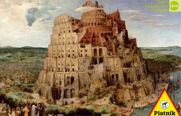 Piatnik (563942) - Pieter Brueghel the Elder: "Turm von Babel" - 1000 Teile Puzzle