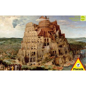 Piatnik (563942) - Pieter Brueghel the Elder: "Turm von Babel" - 1000 Teile Puzzle