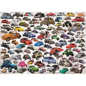 Eurographics (6000-0815) - "Welcher ist dein Käfer?" - 1000 Teile Puzzle