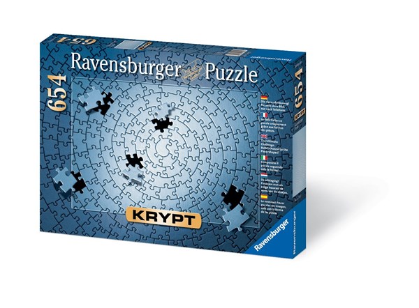 Ravensburger (15964) - "Krypt Silber" - 654 Teile Puzzle