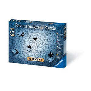 Ravensburger (15964) - "Krypt Silber" - 654 Teile Puzzle