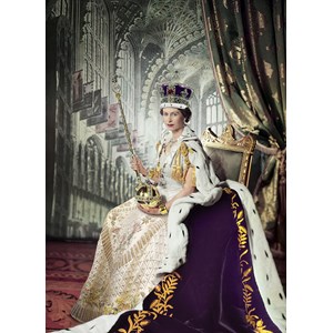 Eurographics (6000-0919) - "Königin Elizabeth II" - 1000 Teile Puzzle