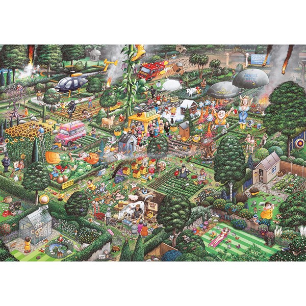 Gibsons (G811) - Mike Jupp: "Ich Liebe Garten" - 1000 Teile Puzzle