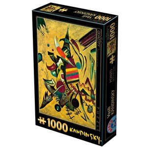 D-Toys (75130) - Vassily Kandinsky: "Points" - 1000 Teile Puzzle