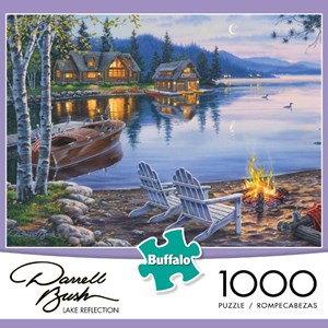 Buffalo Games (11239) - Darrell Bush: "Lake Reflection" - 1000 Teile Puzzle