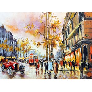 Anatolian (3563) - Nusret Dokmeci: "Abend in Istanbul" - 500 Teile Puzzle