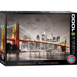 Eurographics (6000-0662) - "New York City Brooklyn Bridge" - 1000 Teile Puzzle