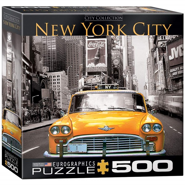 Eurographics (8500-0657) - "Yellow Cab" - 500 Teile Puzzle