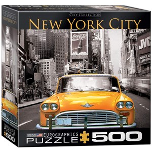 Eurographics (8500-0657) - "Yellow Cab" - 500 Teile Puzzle