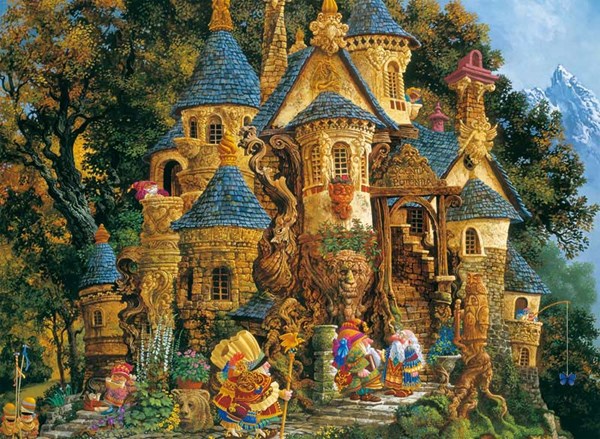 Ravensburger (14112) - James Christensen: "College of Magical Knowledge" - 500 Teile Puzzle