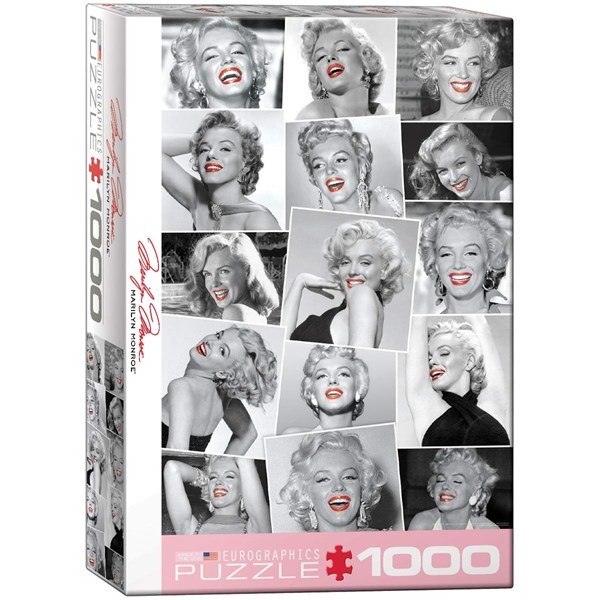 Eurographics (6000-0809) - "Marilyn Monroe" - 1000 Teile Puzzle