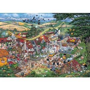 Gibsons (G794) - Mike Jupp: "Ich liebe Bauernhöfe" - 1000 Teile Puzzle