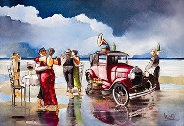 Anatolian (PER3295) - Ronald West: "Dancing on the Beach" - 260 Teile Puzzle