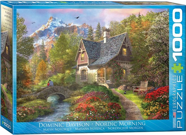 Eurographics (6000-0966) - Dominic Davison: "Nordischer Morgen" - 1000 Teile Puzzle