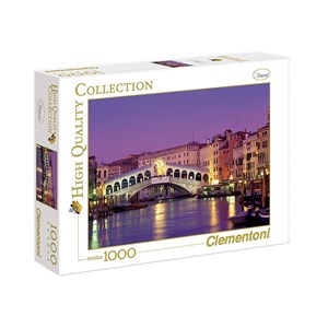Clementoni (39068) - "Rialto Bridge Venice" - 1000 Teile Puzzle