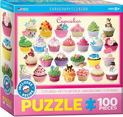 Eurographics (6100-0519) - "Cupcakes" - 100 Teile Puzzle