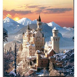 Clementoni (31925) - "Schloss Neuschwanstein" - 1500 Teile Puzzle